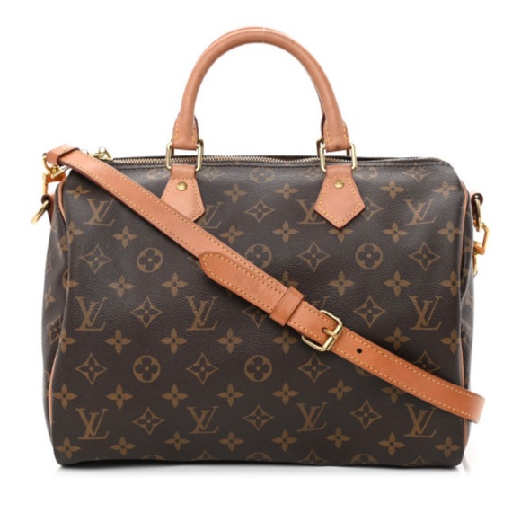 Louis Vuitton Handbags - Louis Vuitton Monogram Speedy Bandouliere 30